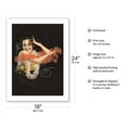 thumbnail image 2 of Hawaiian Glamour Girl in Lei’s - Vintage Pin Up by Billy DeVorss c.1946 - Fine Art Matte Paper Print (Unframed) 18x24in, 2 of 4