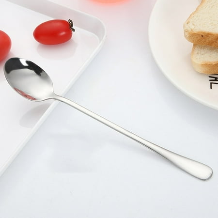

SUPERHOMUSE Creative-stainless Colorful Steel Ice Spoon Stirred Spoon Titanium Coffee Spoon Dessert Spoon Dinnerware