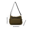 thumbnail image 3 of Bolso Bandolera para Mujer Con Múltiples Bolsillos Hombro Nailon() Verde, 3 of 3