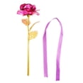 thumbnail image 3 of Billuyoard Rosa 24 K Chapado en Oro Rosa Flor con Caja de Regalo Mejor Regalo para el día de San Valentín Día de la Madre Navidad cumpleaños Kits de decoración para fiestas Numero 3, 3 of 6