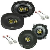 2002-2008 Dodge Ram Truck 1500 - Kicker Speaker Replacement Package 900W Peak (300W RMS) 6" x 9" CS Series 3-Way Coaxial Speakers Package