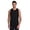 Black, variant on Active Men's Sleeveless Workout Shirt Quick Drying Textured Gym Tank Muscle Tee