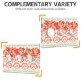 thumbnail image 2 of Triple Light Switch Pioneer Floral Wall Plate,Size 3-Gang 4.5" x 6.4” Light Switch Cover, Polycarbonate Thermoplastic Electrical Switchplate Home Decor for Kitchen Living Room Bedroom Decorate, 2 of 6