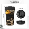 thumbnail image 3 of Logiee Duck Bones Print Stainless Steel Coffee Tumbler, Travel Coffee Mug, Insulated Coffee Mug with Lid, Spill Proof Coffee Cup, Portable Thermal Mug, 3 of 8