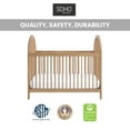 thumbnail image 5 of Soho Baby Everlee 3-in-1 Island Crib, Honey Wood, 5 of 6
