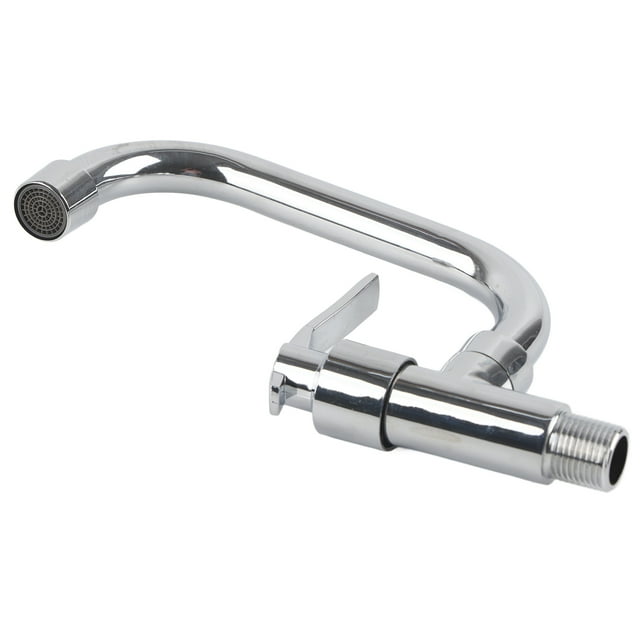 Single Cold Water Tap - G1/2in Wall Mounted Single Cold Water Tap Sink Water Faucet for Home Kitchen Use(20cm)