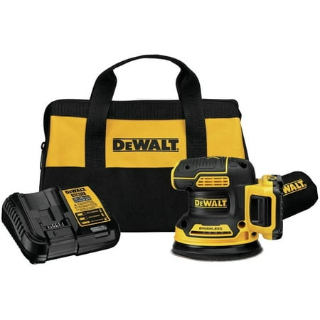 DEWALT DCW210D1 XR Random Orbit Sander, Battery Included, 20 V, 2 Ah