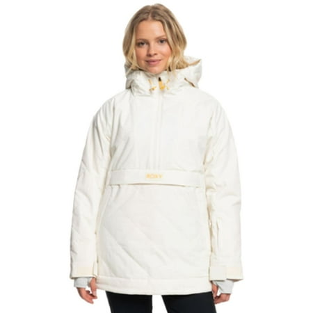 Roxy Women s Radiant Lines Overhead DryFlight Jacket Egret Large
