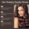 thumbnail image 6 of Hairline Powder Hair Root Dye for Women, Hair Shadow Powder Root Touch Up Powder, Waterproof Hair Shading Sponge Brown,Quick Root Cover Up, Hair Fibers for Thinning Hair, 6 of 7