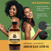 Sunny Isle Jamaican Black Castor Oil - Hair Growth & Eyebrow Care - 4 fl oz Bottle