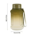 thumbnail image 3 of 850ml Large Capacity Fitness Water Bottle, Portable Sports Jug with Tea Strainer & Gradient Design, Leak-Proof Gym Hydration Container, 3 of 6