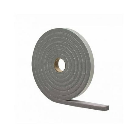 M-D Building Products 2238 1/8" x 1/4" x 17' High Density Closed Cell Foam Weatherstrip Tape