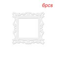 thumbnail image 3 of Espejo superficie interruptor de luz pegatinas de plata decoración clara plástico autoadhesivo calcomanía de la pared para la decoración del porche de la tienda 6 piezas tholdsy HA012184-00, 3 of 7