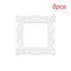 thumbnail image 3 of Espejo superficie interruptor de luz pegatinas de plata decoración clara plástico autoadhesivo calcomanía de la pared para la decoración del porche de la tienda 6 piezas Inevent HA012184-00, 3 of 7