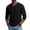 21# Black, variant on Mens Long Sleeve Shirt V Neck T Shirts Casual Cotton Plain Basic Tee Lightweight Breathable Classic Slim Fit Shirt Mint Green 2XL