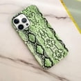 thumbnail image 4 of Compatible with iPhone 14 Pro Max Snake Skin Case Fashion Ultra Slim Smooth Touch Lizard Case Cute Cool Snake Skin Textured Pattern Shockproof Protective for Women Girls Men Boy Green, 4 of 13