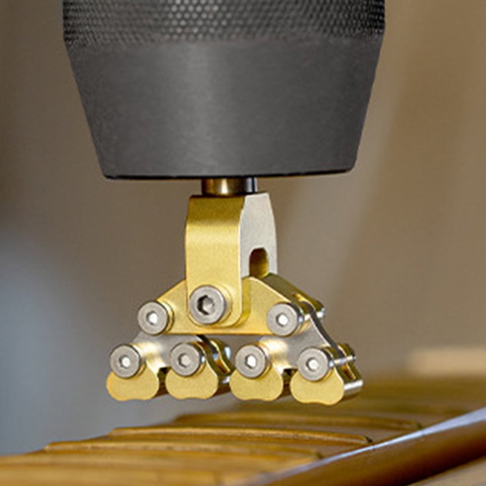 HUISZJ Guitar Fractal Fret Press Tool, Fingerboard Curvatures Pressing Tool, Classical Instrument Repair Tools