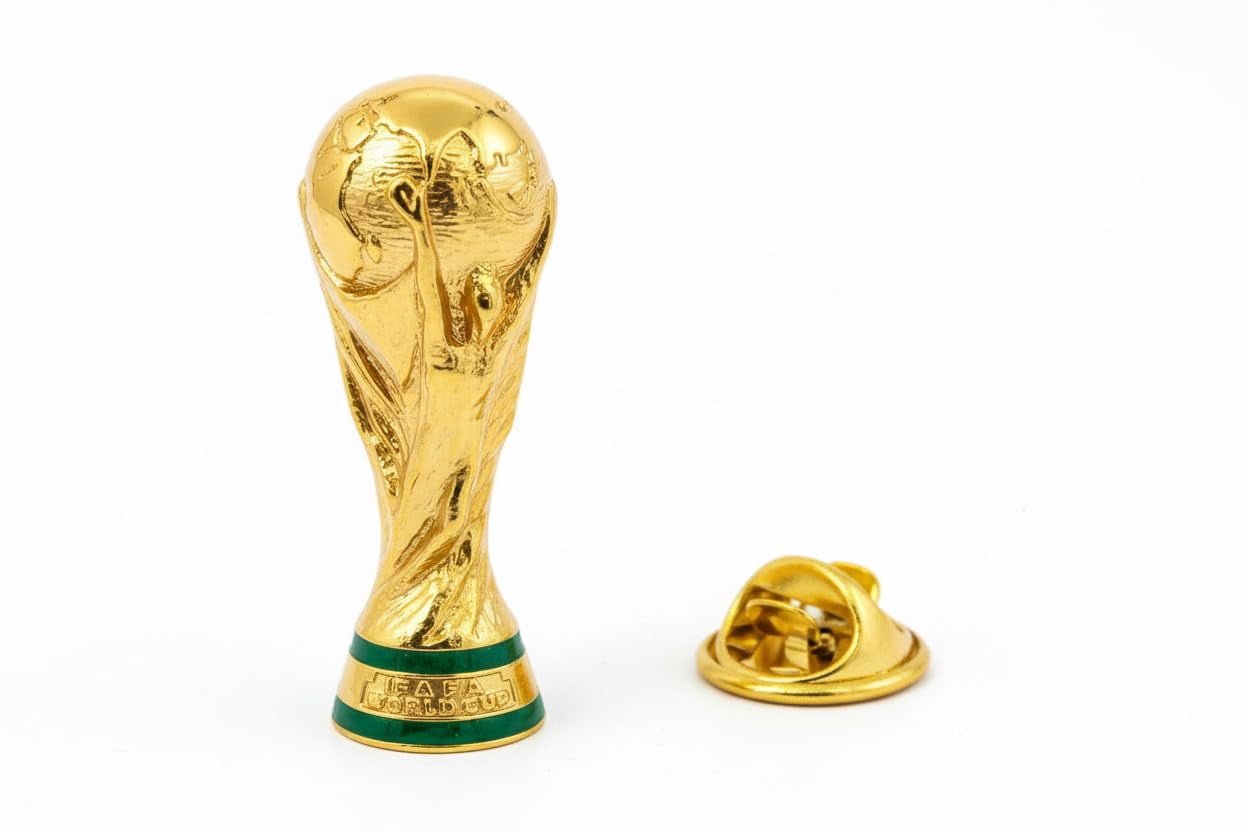 Edición oficial de la Copa Mundial de la FIFA 2026, pin de trofeo 2.5D ...