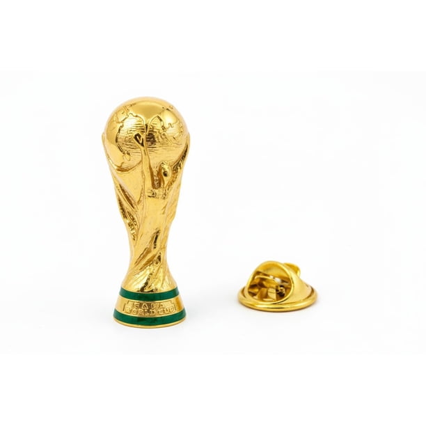 Edición oficial de la Copa Mundial de la FIFA 2026, pin de trofeo 2.5D de 1 pulgada, color dorado, h