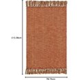 thumbnail image 2 of Collive Long Hallway Rug, 2.6' x 7', Washable Indoor Entryway Rug, Terracotta Braided Woven Rugs, Low-Profile Floor Carpet for Laundry Room, Bedroom, 2 of 8