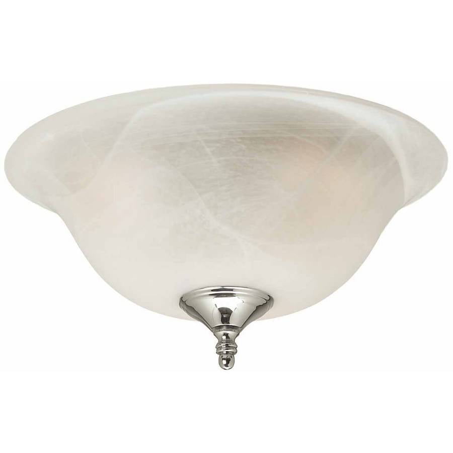 Hunter Ceiling Fan Light Covers Soul Speak Designs Hunter Fan Company 28568 Dual Use Light Kit With Swirled Marble And White Finials Brushed