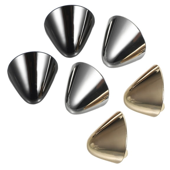 BESTYASH Women Shoe Toe Caps For High Heels Pointed Toe Metal Toe Tips Protection Repair