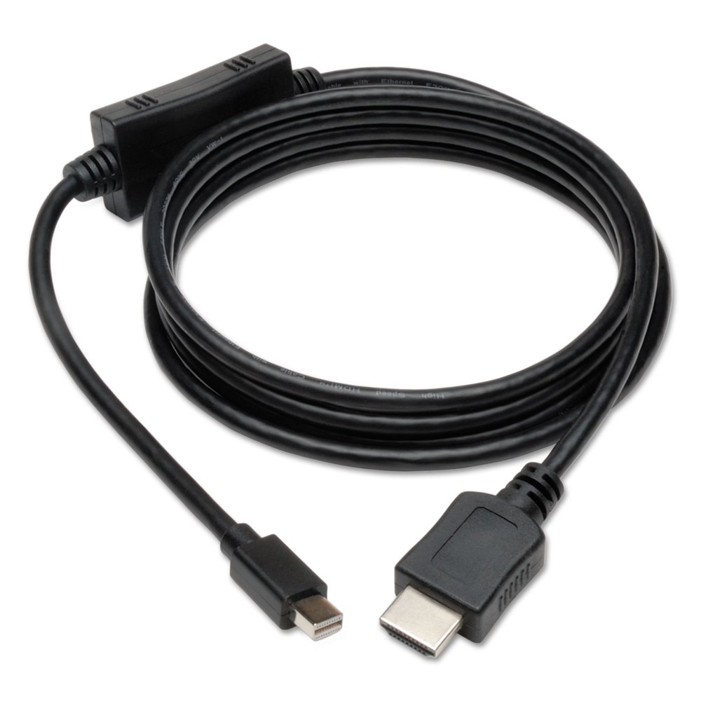 Tripp Lite, P586006HDMI, Mini DisplayPort to HD Cable Adapter, 1, Black