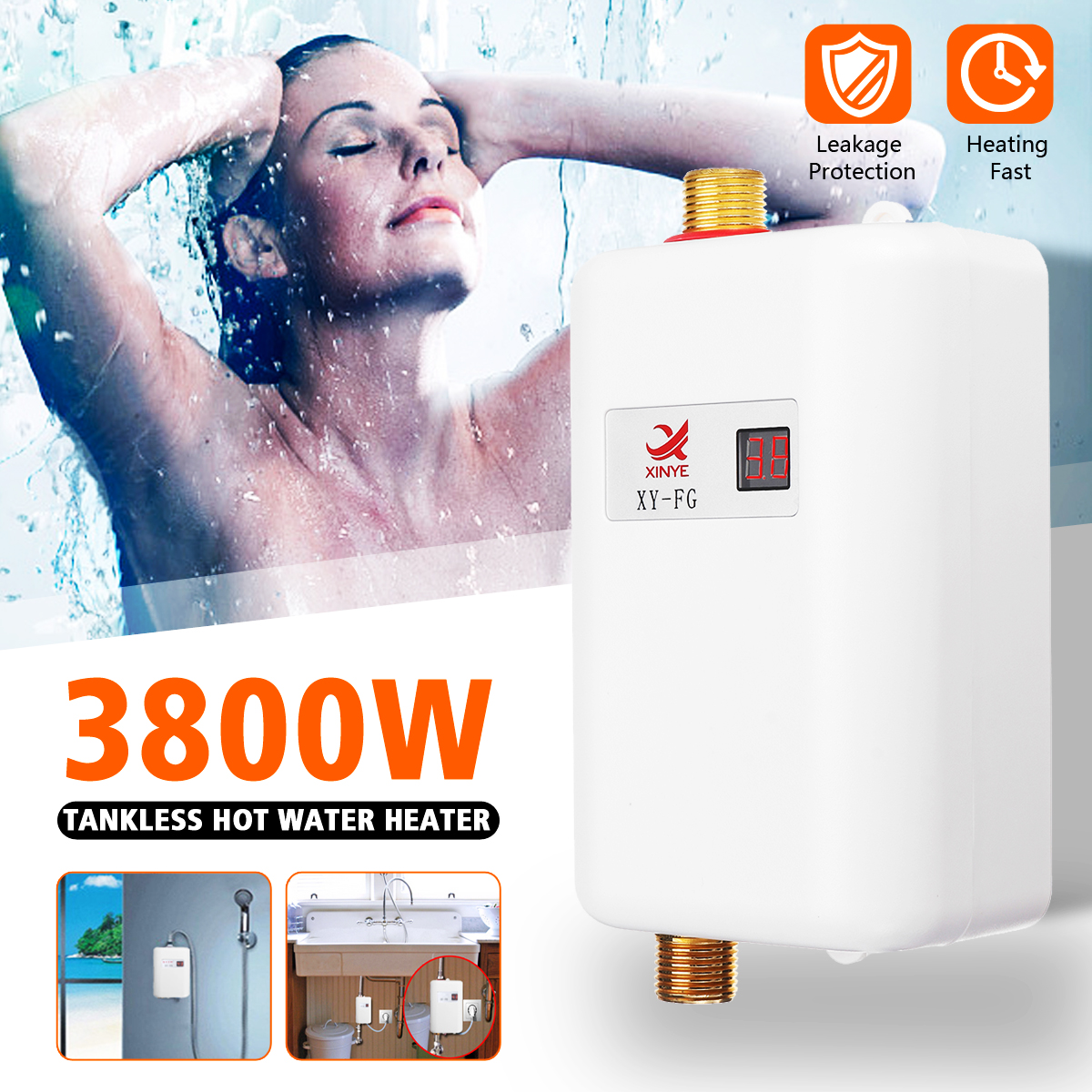 tankless instant hot water dispenser