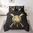 thumbnail image 2 of Castle Fairy Sport Baseball Twin Bedding Sets,Ball Gamer Bedding Comforter Set, 2 of 8