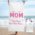 thumbnail image 1 of Mi apodo es mamá, pero mi nombre es mamá, toalla de playa para mamá, toallas de baño de microfibra, manta de playa suave para desfiles, natación, yoga, mujeres y hombres, 1 of 4