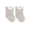 Gray, variant on LYMAYTER 1 Pair Child Toddler Solid Color Socks Thin for 0-5Y Girls Boys Baby Unisex Indoor Play