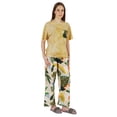 thumbnail image 2 of Inkmeso Printed Nightwear 2 Pc Pajama Set For Women's Short Sleeves Soft Sleepwear, 2 of 7