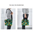 thumbnail image 6 of Insulated Crossbody Lunch Bag 10L Lunch Tote with Adjustable Shoulder Strap for Work Office Picnic Vintage Yellow Rose Pattern, 6 of 6