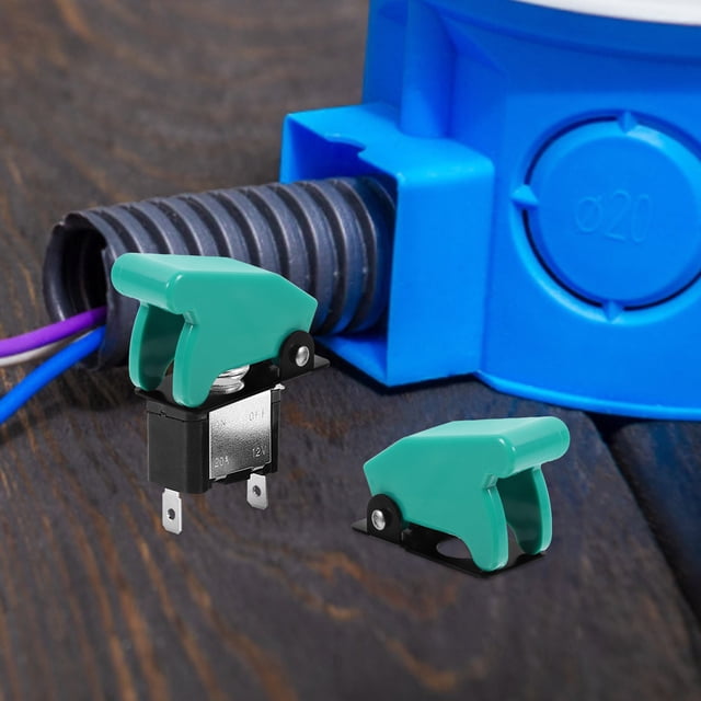 OUNONA Support de Commutateur à Bascule 2 Pcs Protection en Fer pour Utilisateurs Généraux