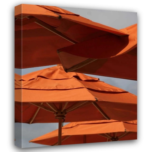 Scott Larson 15x18 Gallery Wrapped Canvas Wall Art Titled - Beach House VI