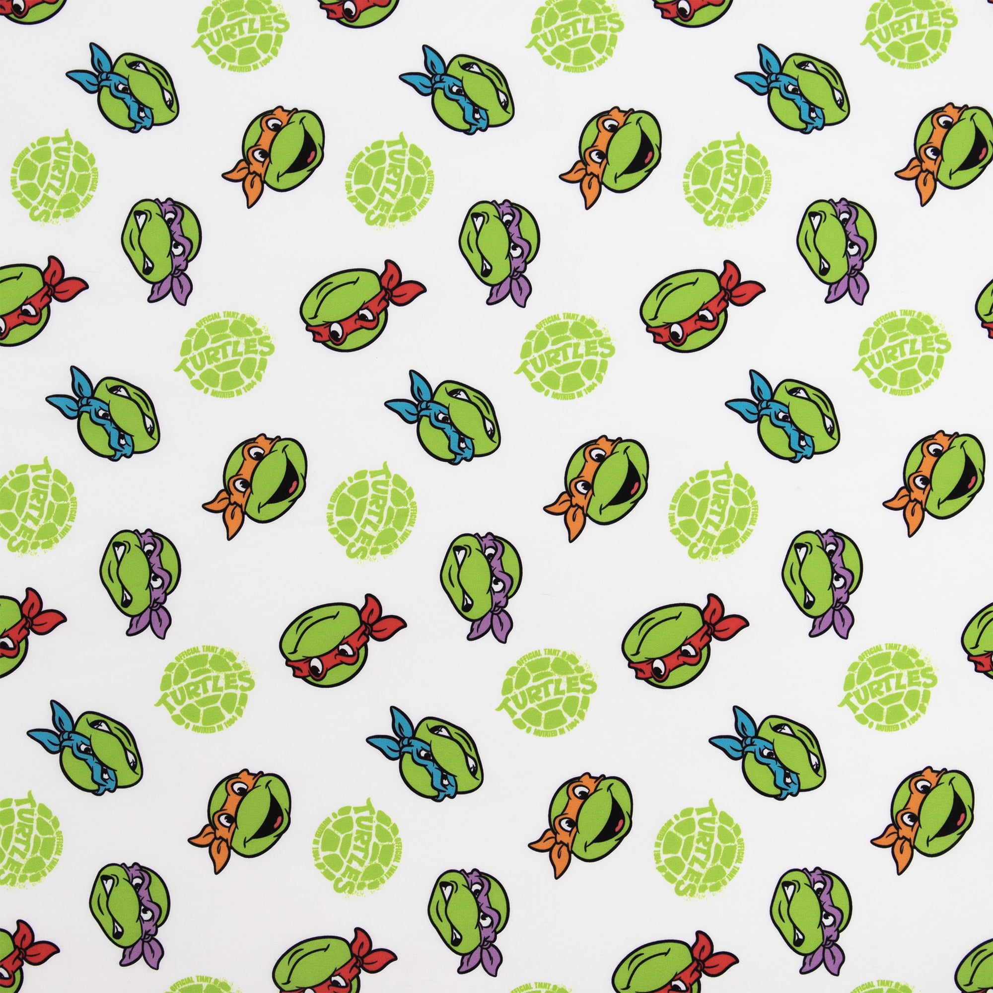 NoJo Teenage Mutant Ninja Turtles 4-Piece Toddler Bedding Set, Boy