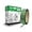 Green, variant on 8NET 5/8" Width x 3,600' Length Polyester PET Strapping, Thickness: 0.030", Break Strength: 1080lbs Break Strength,Core: 16x6'' (Green) - Extra Heavy Duty