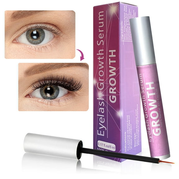 Eyelash Serum,Lash Growth Serum&Lash Serum - Irritation Free - Achieve Longer, Thicker, Healthier, and Stronger Lashes - 0.12OZ/3.5ML