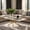 Gold and White, variant on Sumdeal 47 x 23.6 x 16.5 in Rectangular Coffee Table, Faux Marble-look Tempered Glass and Metal Living Room Center Table, Gold and White