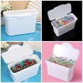 thumbnail image 3 of OULII 4pcs Washing Powder Storage Box White PP Simple Design for Laundry Room Household Users, 3 of 8