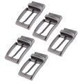 thumbnail image 1 of MERIGLARE 5 Pieces Men Reversible Alloy Belt Buckle Replacement Pin Buckle Rectangular, 1 of 8