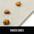 thumbnail image 2 of GORILLA GRIP Silicone Pet Feeding Mat, 100% Waterproof, Protects Floors, 23x15 Cream, 2 of 9