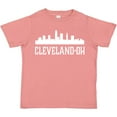 thumbnail image 3 of Inktastic Cleveland Ohio Skyline City Silhouette Boys or Girls Toddler T-Shirt, 3 of 5