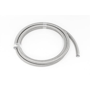 DeatschWerks 6AN SS Double Braided CPE Hose 10 Feet (6-02-0812-10) main image 0