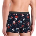 thumbnail image 3 of Disketp Vintage Rose Men's Boxer Briefs,Soft and Breathable Cotton Underwear with ComfortFlex Waistband, 3 of 7