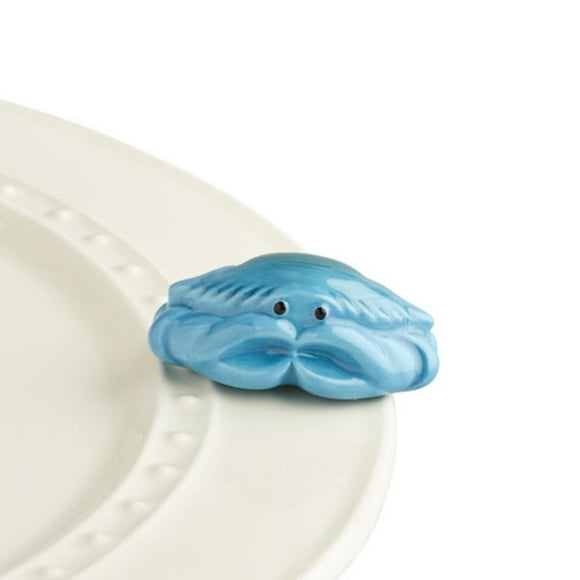Nora Fleming Hand-Painted Mini: Don't be a Crab (Blue Crab) A91