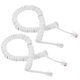 thumbnail image 5 of Cables de teléfono, 2 uds., cables de teléfono, cables de auricular, cable de auricular de teléfono en espiral, 5 of 5