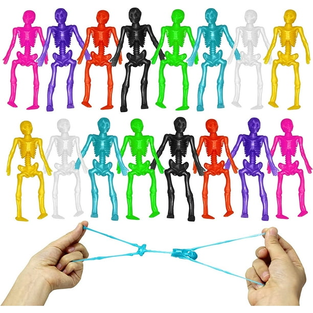 Stretchy Skeleton Toys Halloween Stretchy Toys for Goodie Bag Stuffers