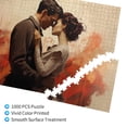 thumbnail image 3 of 1000 PCS Couple Hugging Each Other Puzzles For Adults 1000 Pieces,Creative Activity Hobbies For Adults,Great For Relaxation And Display For Puzzle Enthusiast,Retro Art Wooden Puzzle, 3 of 6
