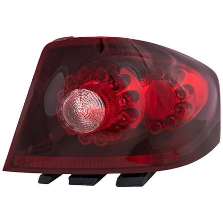 Tail Light Compatible with 2011-2014 Dodge Avenger 2.4L 3.6L I4 ED3 Right Passenger Side HALOGEN REPD730141 283HP